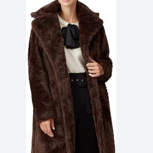 Sweet Baby Jamie faux Sherpa coat